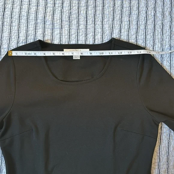 Boston Proper Sweater Knit Sheath Dress Long sleeve Aztec Tribal print size 4 - Picture 5 of 14